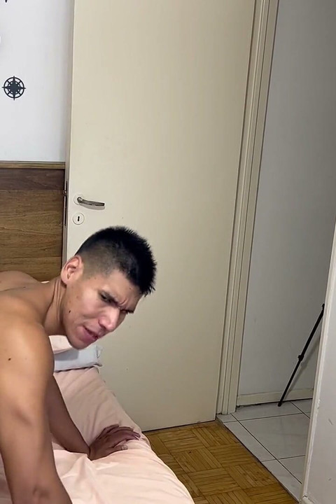 After Fucking Her Ass, My Stepbrother-in-law Asked Me to Cum in His Mouth While I Masturbated