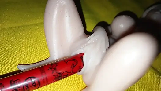 Realistic Silicone Sex Toy POV in 4K - Solo Doll Experience