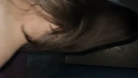 Juicy Ass of a Young Girl Gets on a Big Dick
