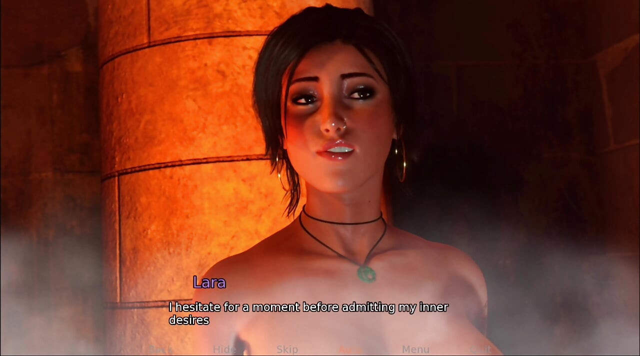 Aventura de Croft # 1 - Lara não para de pensar na lésbica