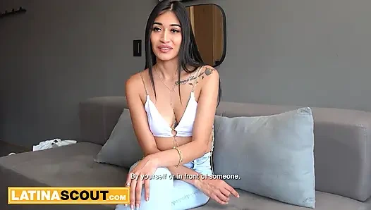 I made the TIGHT LATINA TEEN forget her BF ever promised her New York