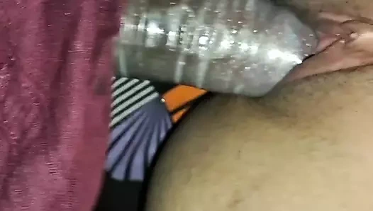 Indian hot sunni bhabhi fucked hard with condom creampie sex village room sex