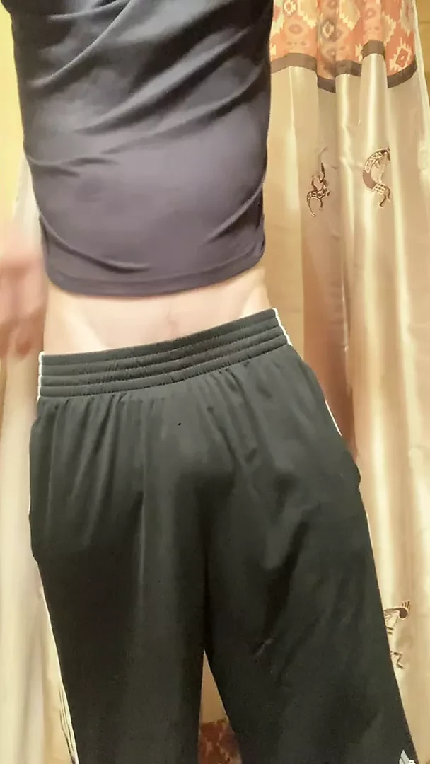 TAKING OF CLOTHES AFTER SCHOOL AND RELAXING...