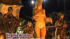 Virginia Acosta, la reina desnuda del Carnaval de Corrientes