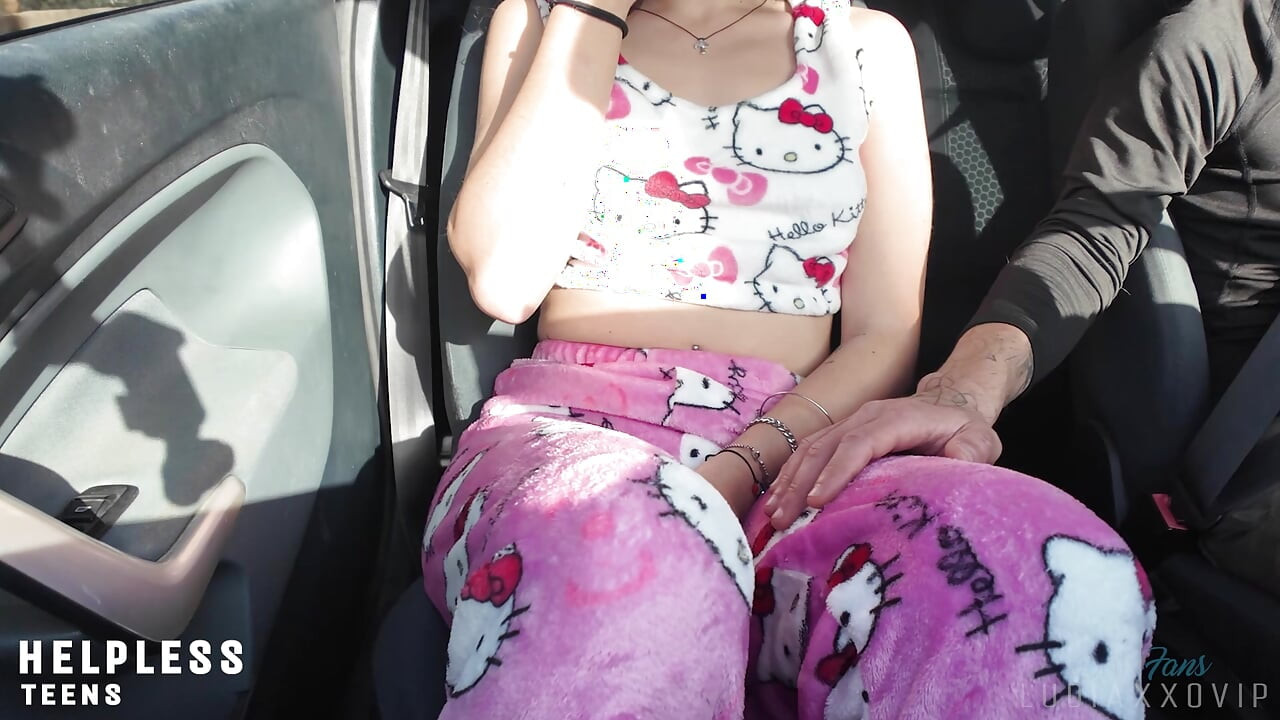 18yo Innocent stepdaughter alone in stepdad's car