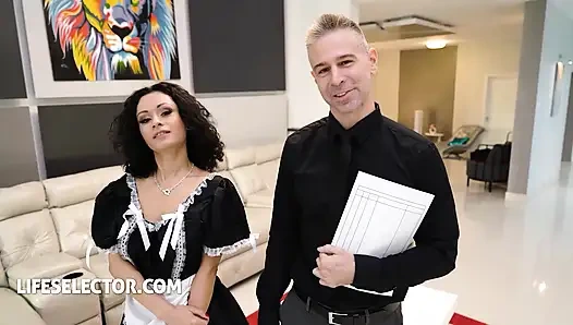 Hot Foursome Weddig Gift with Gianna Dior, Kristen Scott and Jade Kush