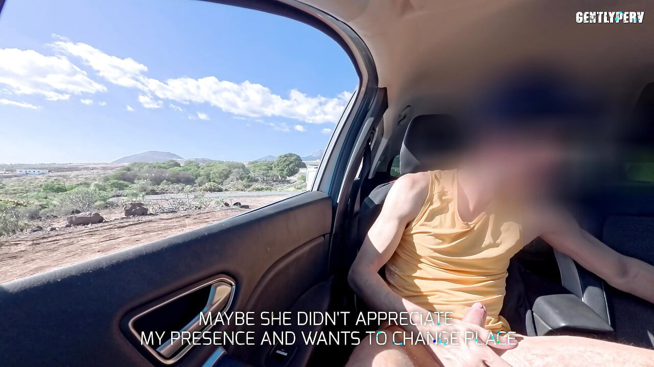 A cuckold guy offers me his wife in a public parking lot.