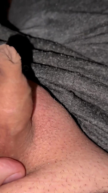 Emotional moment from "play with my small cock fuck a cup"