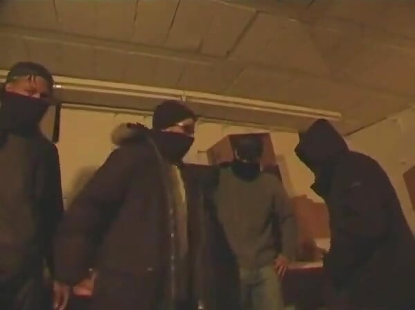 Local whore gets pounded by thugs