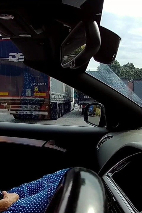 Titty Τρίτη Blindfold Truck Stop Fun