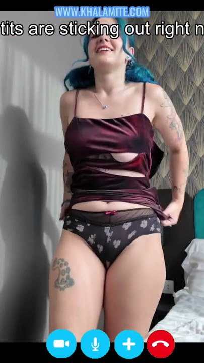 KHALAMITE RP Your girlfriend wants sex by Skype - Masturbation french girl | Clip 2
