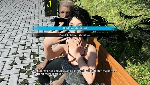 Лето любви: девушка фотографирует с другим мужиком, чтобы заставить ее бойфренда ревновать, эпизод 14