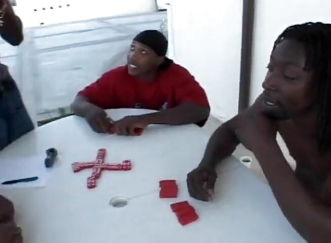 Small teen getting used by black cocks