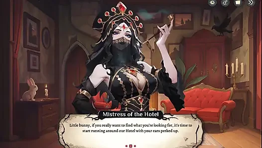 Hotel Tales GESPENsTISCHES HENTAI-Spiel ep.5 GHOST barkeeper neckt IM COWGIRL-stil!