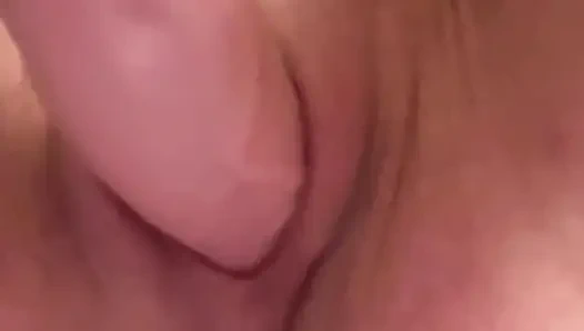 Быстрый трах с дилдо перед работой