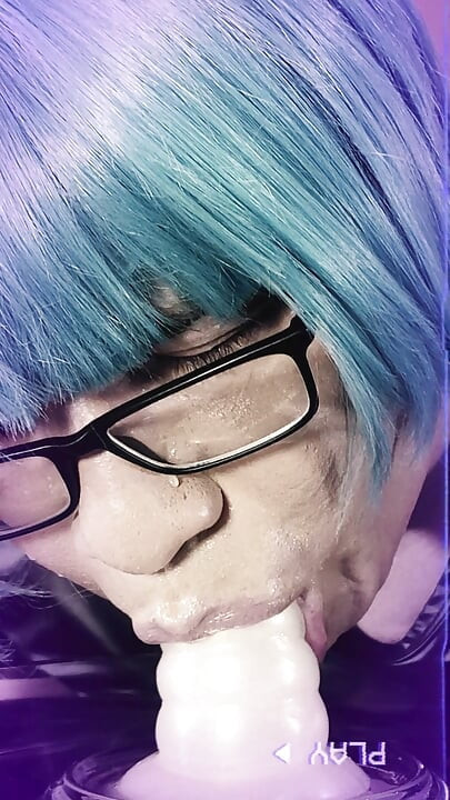 sissy slut Kandi Kane deepthroat slurp & suck Cock Worship