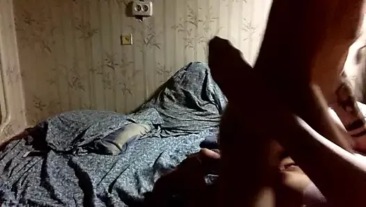 hot ukraine girl fucks at home
