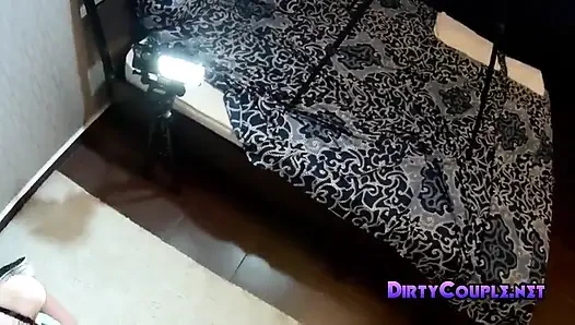 Gadis kutu buku yang penurut lagi asik nyepong kontol pov