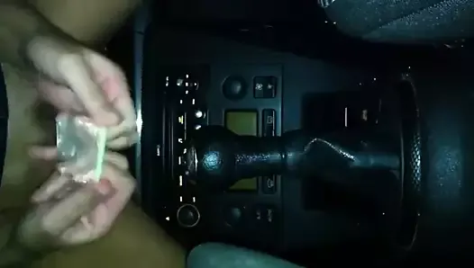 squatting on gear stick