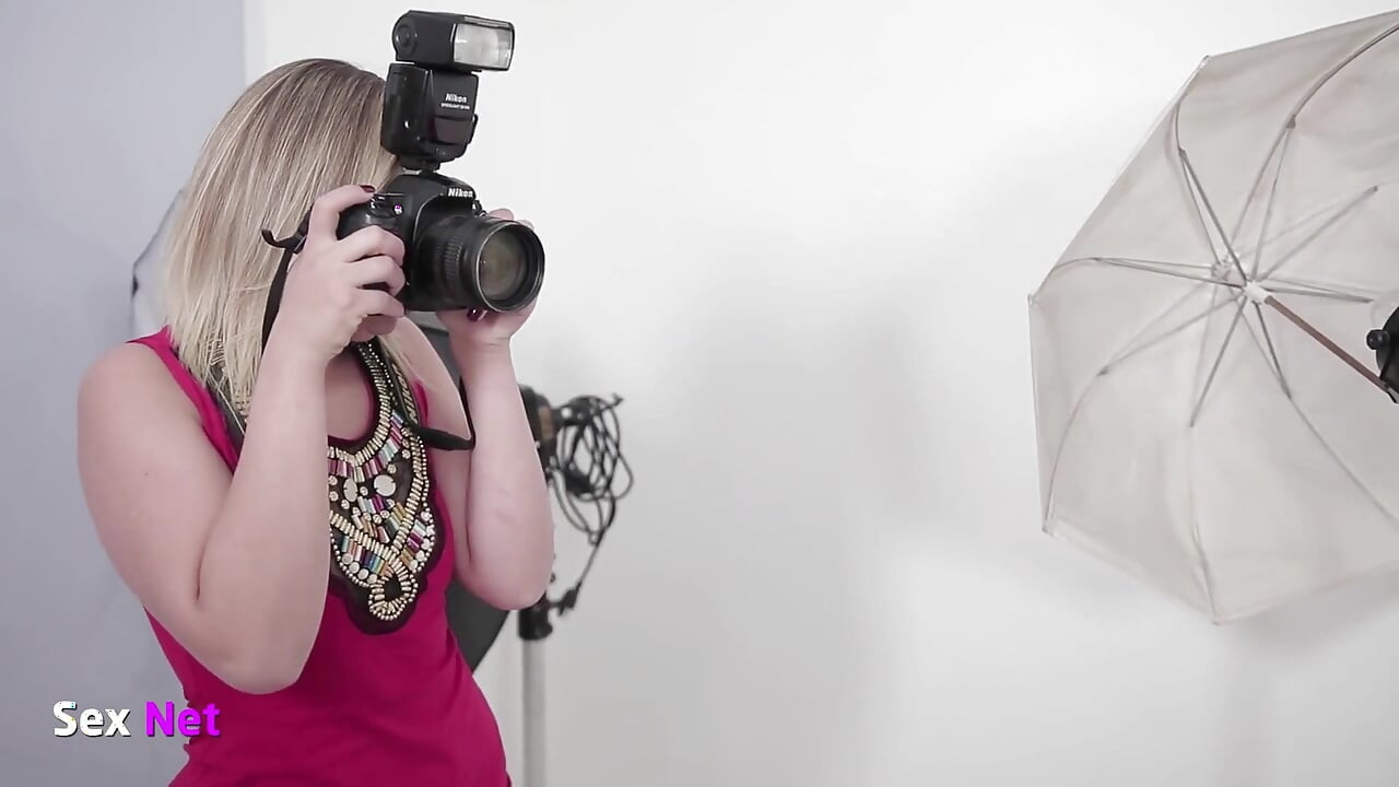Slut Photographer Seduces Model in Hot Lesbian and Foot Fetish Action!