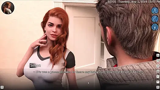 Housewife Emma Seduce Plumber Guy Showing Her Big Ass And Boobs