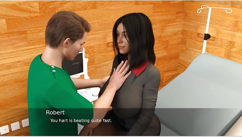 Project Hotwife - Merry's Doctor Visit and Male Doctor Holding Her Big Breast