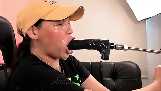 I Burp Filthily in Your Face and Hard Cock, I Fuck My Throat Hard