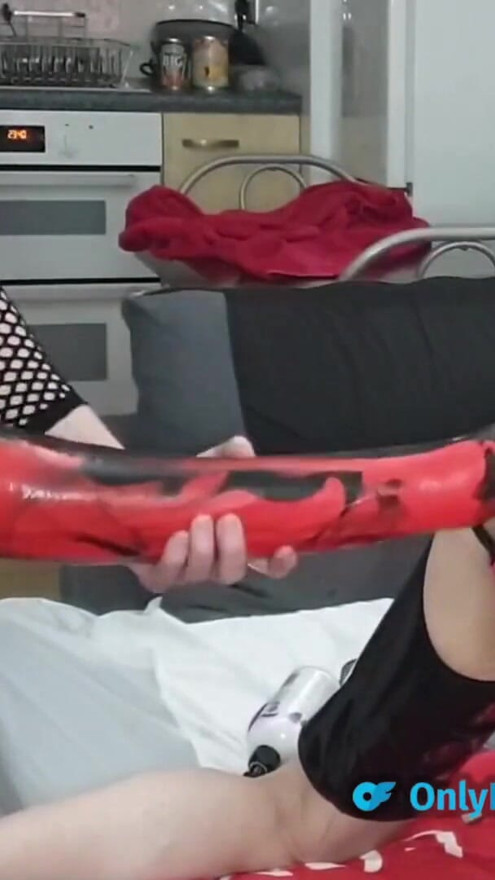 Femdom Lisa Essex extreme anal dildo training with my boy toy. | Clip 3