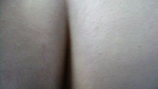 Grote 20 cm blanke pik anaal