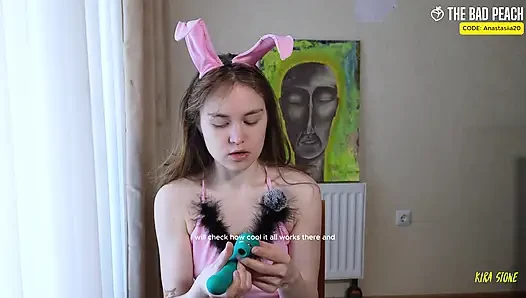 Gerçek orgazm, seks oyuncakları, edepsiz konuşmalar. Bad Peach. İnceleme