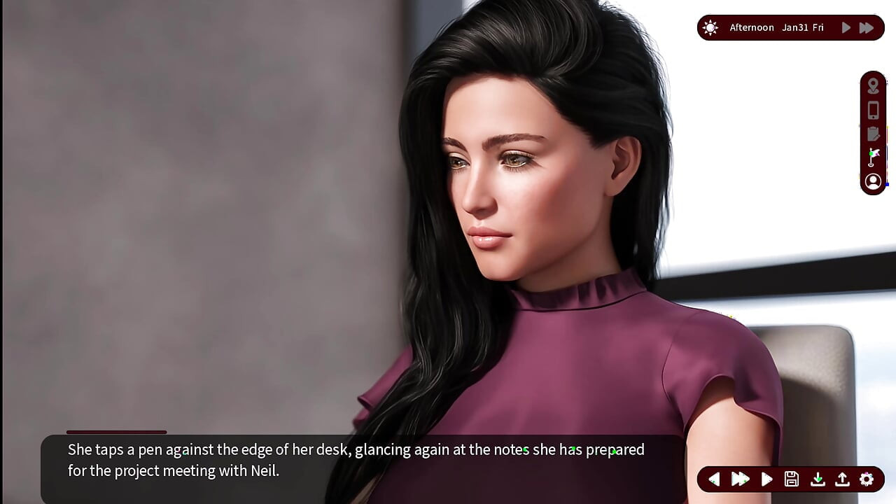 Whispers of Desire 22 Sarah Showed Her Boobs to the Boutique Assistant Louis