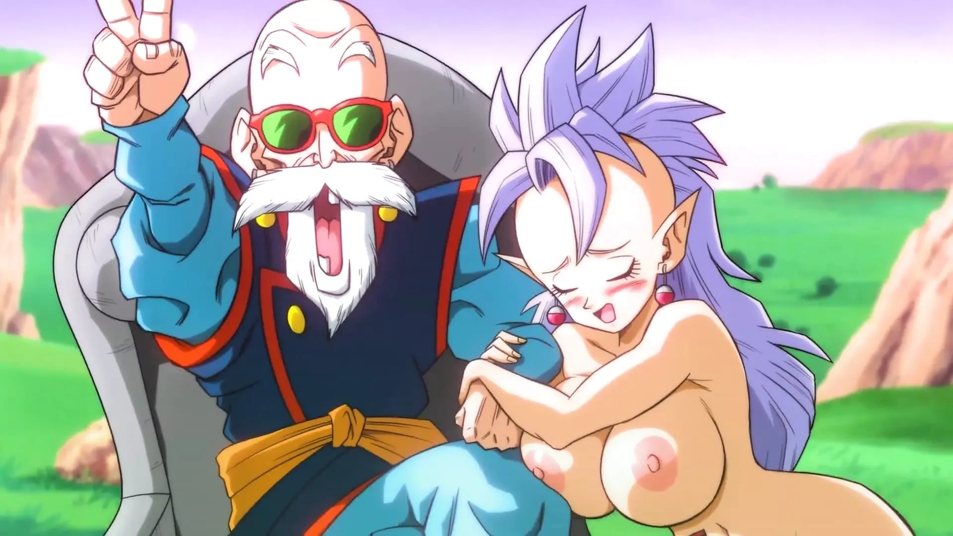 Kame Paradise 3 Multiver Sex - Part 17 - West Supreme Kai Sex by Loveskysanx