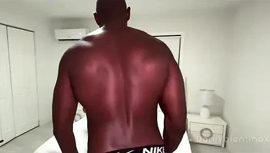 Die verschwitzte dani valentina wird nach dem training hart und roh gefickt