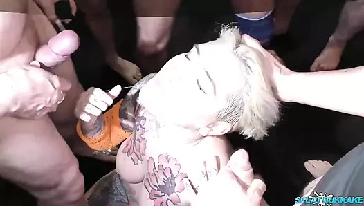 Debut pesta bukkake untuk si cantik pixie peach dan leanne moorehead