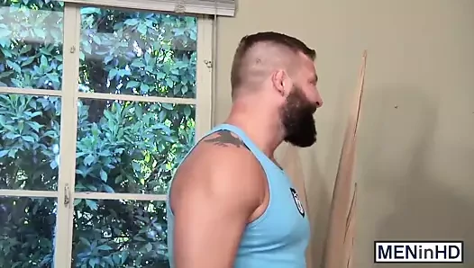 Paul canon gets becerdin tarafından the manly iri parça colby jansen