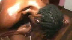 Black Guys sucking own cocks