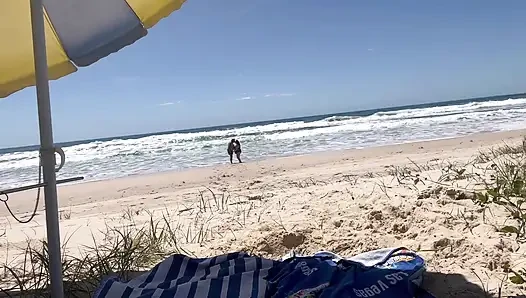 Watch Us Fuck and Suck at the Beach
