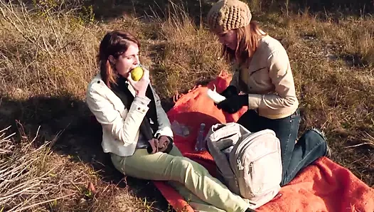 Kara Price and Audrey Rose are hot lesbians who use sex toys