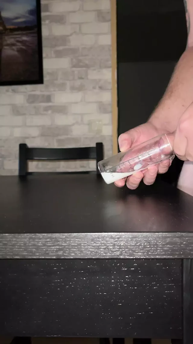 Huge cumshot with cumplay