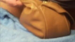 fucking leather purse