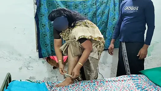 I rubbed my stepmother's private parts with my tongue and ejaculated during hot and rough anal sex.