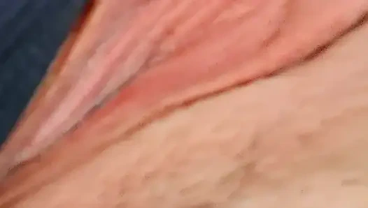 Masturbation of pleasure by a brunette and hot solo