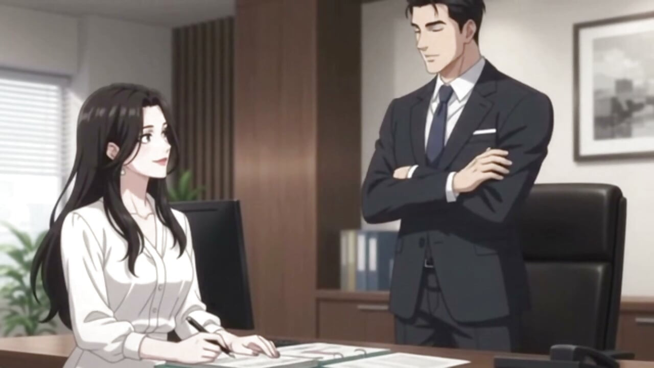 First Day Private Evaluation New Secretary's Intimate Test