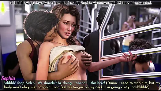 Жена и мачеха действительно трахают Эйдена - от фотосессии до того, как подсел на большой черный член