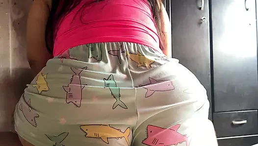 My friend with the big ass wanted to fuck