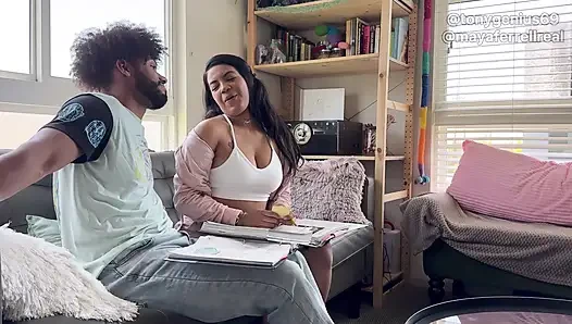 Maya, Mei I?: Maya Farrell BlowJob