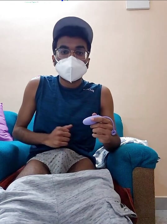 Desi handsome indian webcam anal toy fucks the piss out of him uncontrollably pissing in underwear and cumshot bottomless naked
