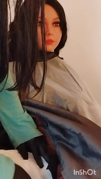 Lindsey erotic chemical cape modeling session busty sex doll