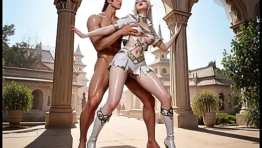 İri göğüslü sarışın orta yaşlı seksi kadın büyük yarakları götten ve amından sikiyor