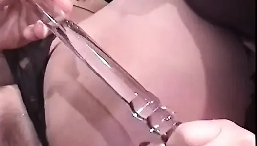 Mature MILF Gets Fingered Hard While Sucking Cock